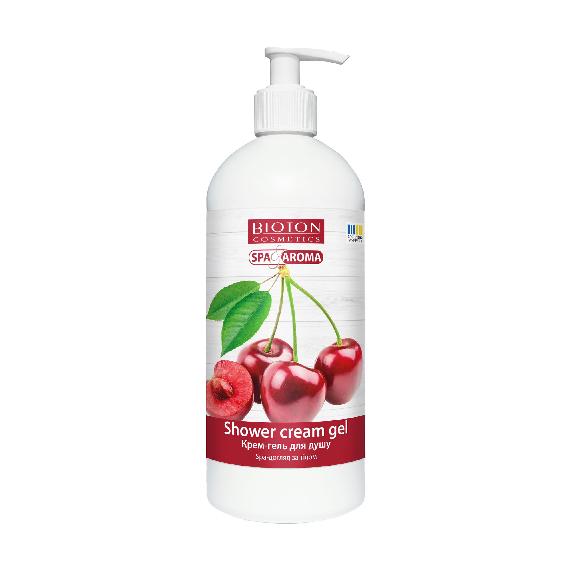 Крем-гель для душу Bioton Cosmetics Spa &amp; Aroma Вишня, 750 мл
